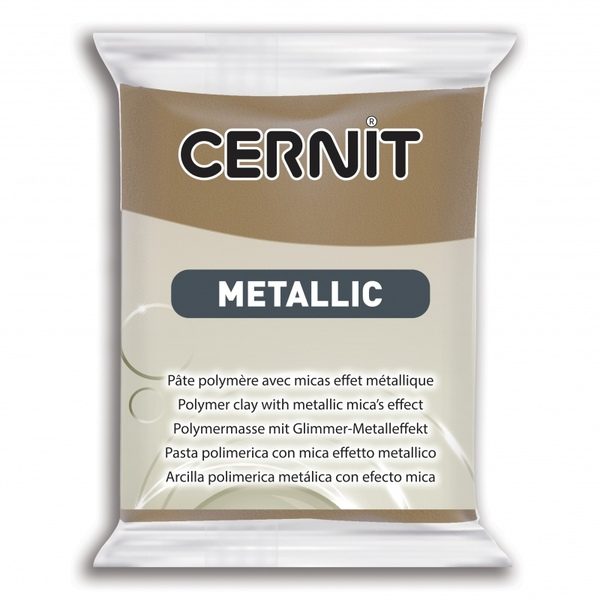 Arcilla Polimérica Cernit Metallic Bronce Antiguo