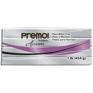 Arcilla Polimérica Premo Accents Plata 454g