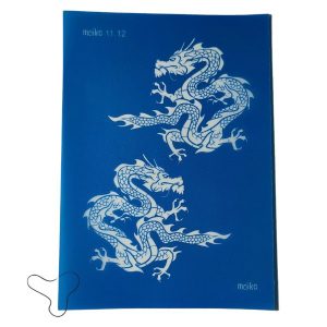 Moiko Silkscreen Oriental Dragones