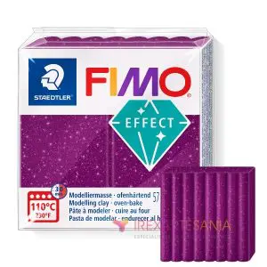 Fimo Effect Galaxy Violeta