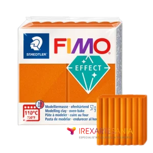 Fimo Effect Naranja Metálico