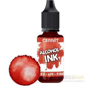 Cernit Ink Rojo Fuego 495