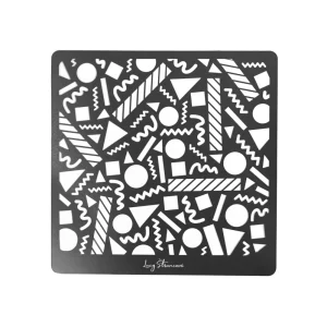 Stencil Metal Lucy Štruncová 2