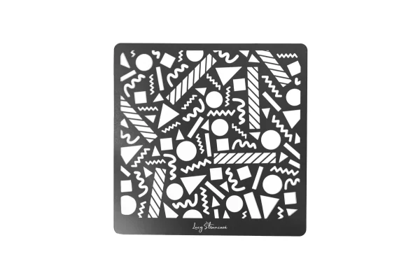 Stencil Metal Lucy Štruncová 2