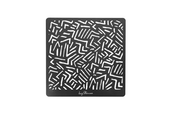 Stencil Metal Lucy Štruncová 9