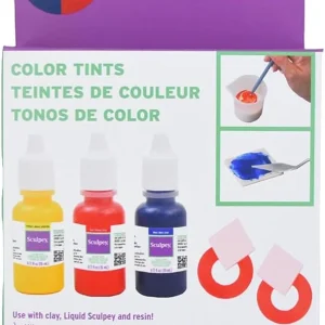 Tinta Sculpey Colores Primarios