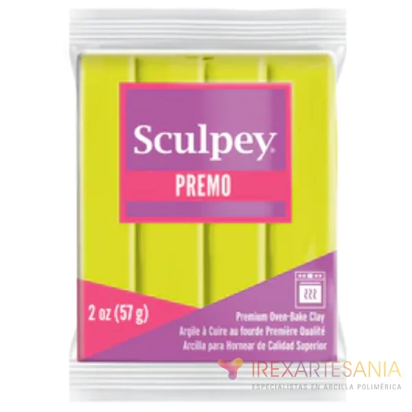 Premo Sculpey Amrillo Flúor