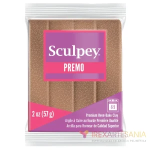 Premo Sculpey Rosa Brillante Purpurina