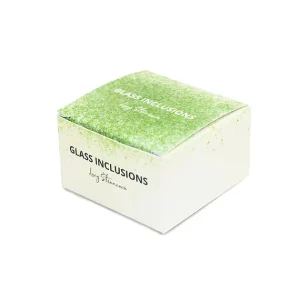 Inclusiones de Vidrio Verde Manzana