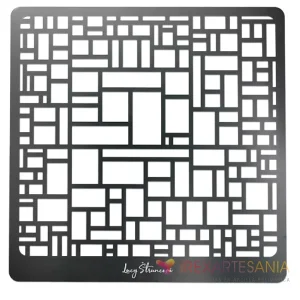 Stencil Metal Lucy Štruncová 16