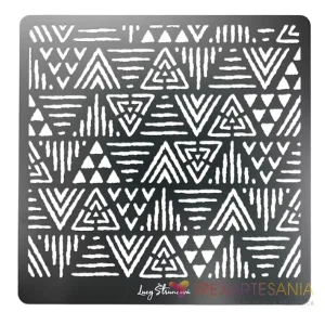 Stencil Metal Lucy Štruncová 19