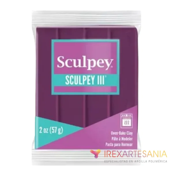 Sculpey III Ciruela